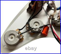 SSH Prewired Loaded Pickguard with Alnico V Pickups for Fender Strat Guitar SSH Prewired Loaded Pickguard with Alnico V Pickups for Fender Strat Guitar