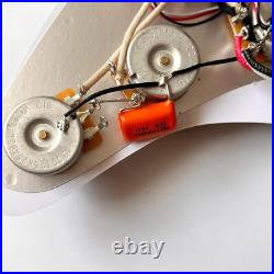 SSH Prewired Loaded Strat pickguard Set Loaded Alnico 5 Pickup Set For Fender SSH Prewired Loaded Strat pickguard Set Loaded Alnico 5 Pickup Set For Fender