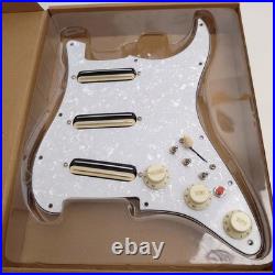 SSS Dual Blades Guitar Loaded Prewired Pickguard Fit Stratocaster Strat
