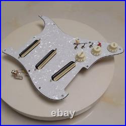 SSS Dual Blades Guitar Loaded Prewired Pickguard Fit Stratocaster Strat