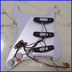 SSS Prewired Loaded Pickguard with Single Coil Pickup for Fender Strat Guitar