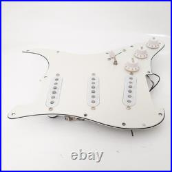 SSS Prewired Loaded Pickguard with Single Coil Pickup for Fender Strat Guitar