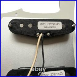 SSS Prewired Loaded Strat pickguard Set Loaded Alnico 5 Pickup Set For Fender