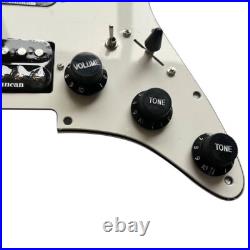 SSS Prewired Loaded Strat pickguard Set Loaded Alnico 5 Pickup Set For Fender