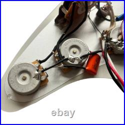 SSS Prewired Loaded Strat pickguard Set Loaded Alnico 5 Pickup Set For Fender