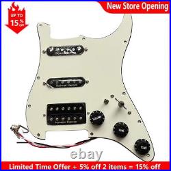 SSS Prewired Loaded Strat pickguard Set Loaded SD Alnico 5 Pickup Set For Fender