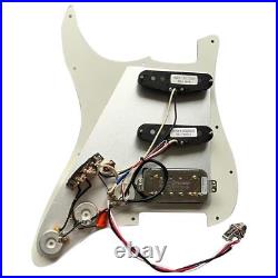 SSS Prewired Loaded Strat pickguard Set Loaded SD Alnico 5 Pickup Set For Fender