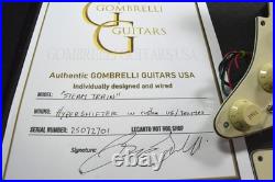 STEAMTRAIN Fender Loaded Stratocaster Pickguard HYPERSHIFTERT US Tex-Mex Mix STEAMTRAIN Fender Loaded Stratocaster Pickguard HYPERSHIFTERT US Tex-Mex Mix
