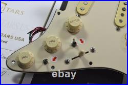 STEAMTRAIN Fender Loaded Stratocaster Pickguard HYPERSHIFTERT US Tex-Mex Mix STEAMTRAIN Fender Loaded Stratocaster Pickguard HYPERSHIFTERT US Tex-Mex Mix