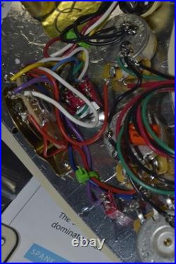 STEAMTRAIN Fender Loaded Stratocaster Pickguard HYPERSHIFTERT US Tex-Mex Mix STEAMTRAIN Fender Loaded Stratocaster Pickguard HYPERSHIFTERT US Tex-Mex Mix