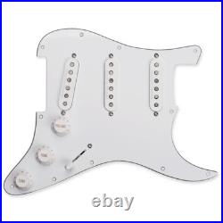 Seymour Duncan 11550-06-W Classic Loaded, Stratocaster Pickguard. OPEN BOX