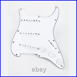Seymour Duncan 11550-06-W Classic Loaded, Stratocaster Pickguard. OPEN BOX
