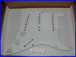 Seymour Duncan California 50's Strat Loaded Pickguard WHITE New in Box
