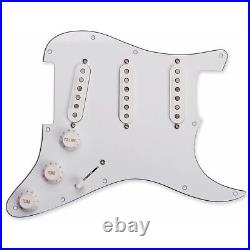 Seymour Duncan Classic Loaded Prewired Pickguard White