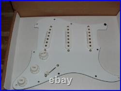 Seymour Duncan Classic Stack Plus Loaded Pickguard WHITE MINT condition