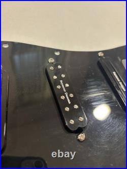Seymour Duncan Dave Murray Loaded Stratocaster Pickguard Black SSS with HW