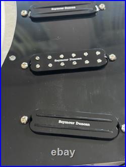 Seymour Duncan Dave Murray Loaded Stratocaster Pickguard Black SSS with HW