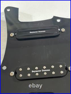 Seymour Duncan Dave Murray Loaded Stratocaster Pickguard Black SSS with HW