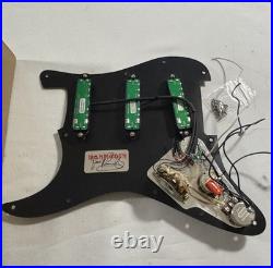 Seymour Duncan Dave Murray Loaded Stratocaster Pickguard Black SSS with HW