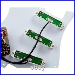 Seymour Duncan Everything Axe Loaded Pickguard White