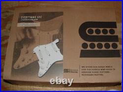 Seymour Duncan Everything Axe Strat Loaded Pickguard WHITE New in Box