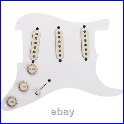 Seymour Duncan Fully Loaded Strat Antiquity Pickguard White Set