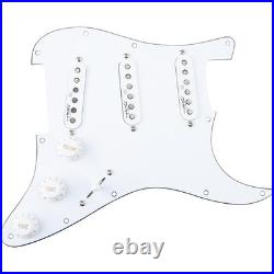Seymour Duncan Hendrix Loaded Prewired Pickguard White