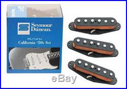 Seymour Duncan SSL-1 Prewired Loaded Strat Pickguard Cream on Black OrAnyColor