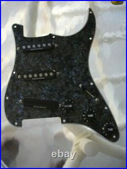Seymour Duncan SSL-4 Quarter-Pound Loaded/wired Strat Pickguard. CRL & CTS