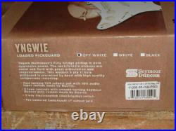 Seymour Duncan YJM Fury Loaded Pickguard OFF WHITE New with Warranty