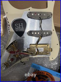 Sh Guitar Works Fender Loaded Pick Guard Kurt Cobain Zebra Daddario Strings
