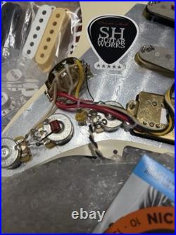 Sh Guitar Works Fender Loaded Pick Guard Kurt Cobain Zebra Daddario Strings