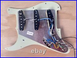 Strat Loaded Pickguard Modded Alnico 5 Set (Duncan Designed) Fits Fender