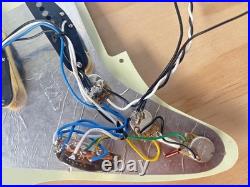 Strat Loaded Pickguard Modded Alnico 5 Set (Duncan Designed) Fits Fender