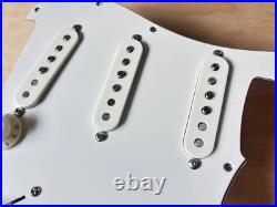 Strat Loaded Pickguard Vintage 60s Hand Wound Alnico 5 CTS Oak Grigsby Prewired