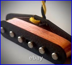 Strat Loaded Pickguard Vintage 60s Hand Wound Alnico 5 CTS Oak Grigsby Prewired