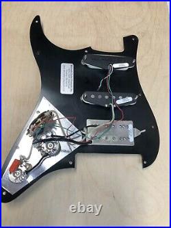Strat Pickguard Loaded with DiMarzio Pickups AT-1 Area 61 True Velvet Xtras