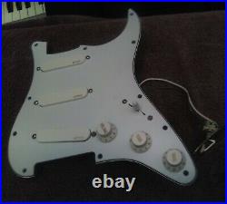 Strat Style EMG-SA Loaded Pickguard/ Mint Condition / Original Owner / 11 Hole