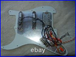 Stratocaster Seymour Duncan Loaded Pickguard HSS with SHPG-1b & two SLS1 pickups