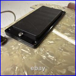 Stratocaster Strat LOADED PICKGUARD, Active EMG 85 81 Black Cream Pearl