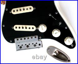 Stratocaster Style Relic Body. White. Black pickguard. Loaded #3314