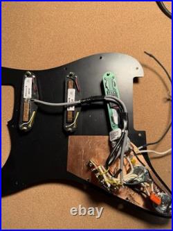 Stratocaster Upgraded Hand wired SSS Loaded Pickguard WithGold Knobs