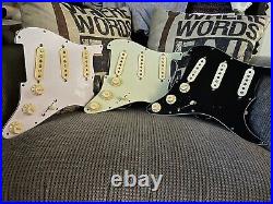 Stratocaster Vintage 1963 boutique hand scattered wound loaded 5 way pickguard