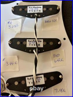 Stratocaster loaded White pickguard Kent Armstrong Custom Pickups Pre-Wired NEW