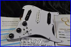TWO WORLDS Fender Loaded Stratocaster Pickguard Hot Wired STARSHIFTERT CORE