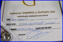 TWO WORLDS Fender Loaded Stratocaster Pickguard Hot Wired STARSHIFTERT CORE