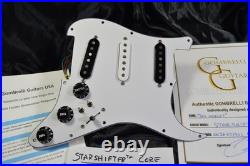 TWO WORLDS Fender Loaded Stratocaster Pickguard Hot Wired STARSHIFTERT CORE