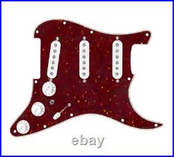 Texas Vintage 7 Way Loaded Pickguard Toggle Tortoise/White 920D for Strat Guitar
