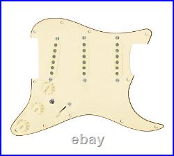 Texas Vintage 7 Way Loaded Pickguard withToggle Cream 920D for Strat Guitar