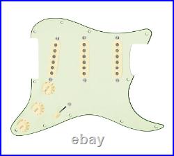 Texas Vintage Strat Guitar 5 Way Loaded Pickguard Mint Green/ Aged White by 920D